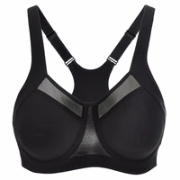womens high impact sports bra power racer back ultimate support underwire female comfortable lingerie 32 34 36 38 42 b c d dd