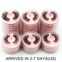 wholesale eyelashes bulk 450100 pairs natural long false eyelashes set fluffy wispy 3d mink lashes soft volume faux cils