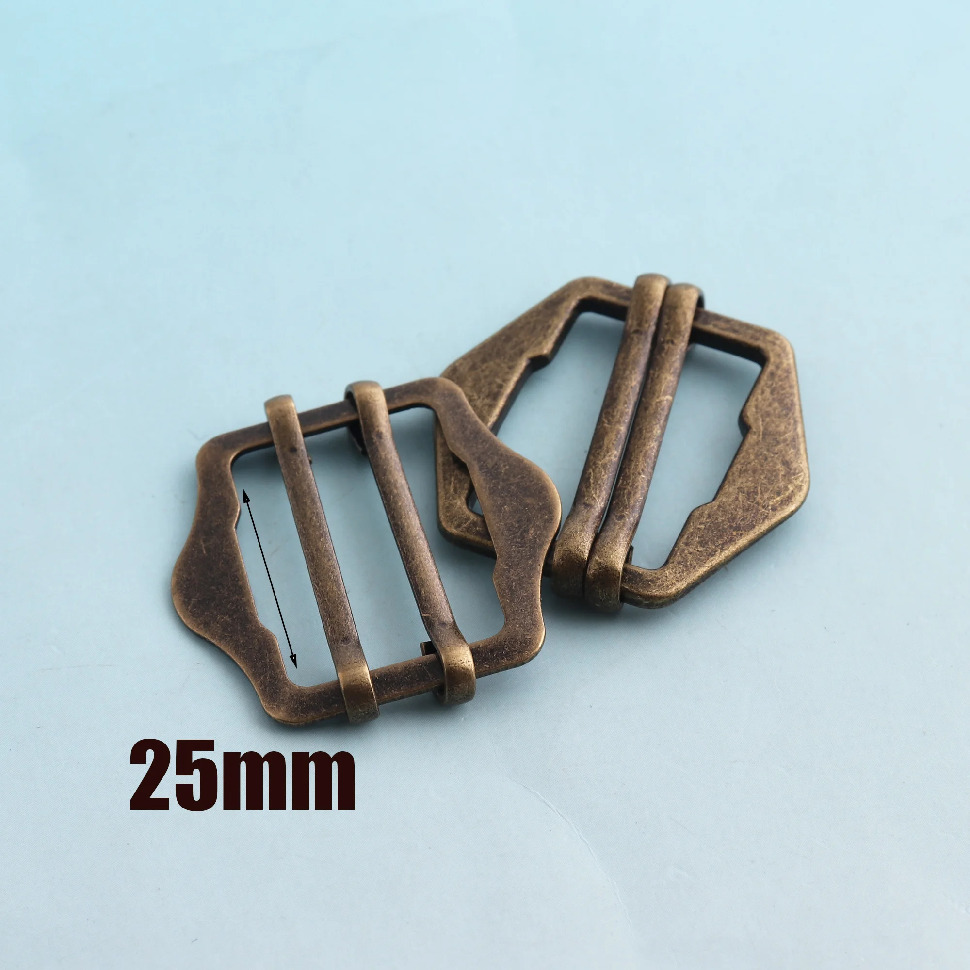 Bronze Slider Buckles 20mm/25mm Release Strap Fastener Belt Slide Web Rectangle Sewing Hardware | Дом и сад