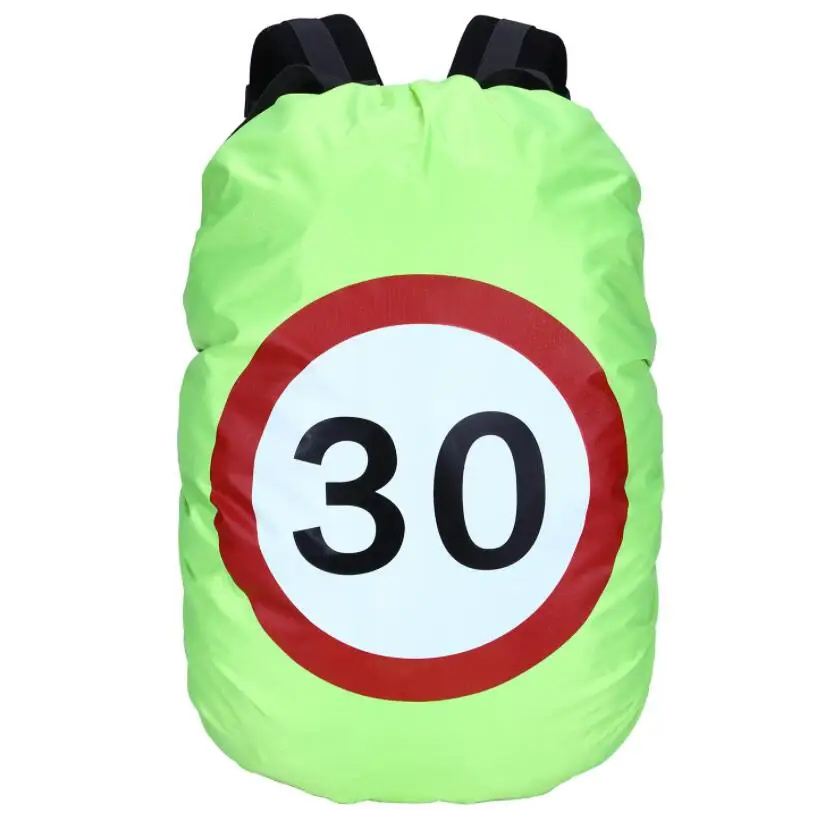Флуоресцентный зеленый чехол для рюкзака 35 80 л с возможностью нанесения на