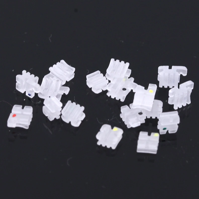 Ортодонтические зубные керамические скобы 1000 шт. стоматологические