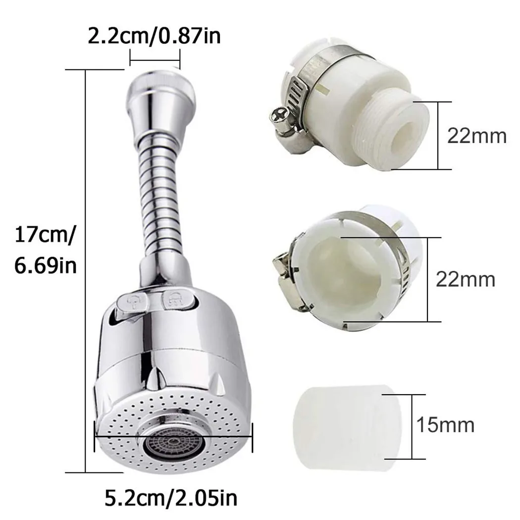 

Nozzle Aerator Set Pull-out Replacement Saving Sink Splash-proof Sprayer