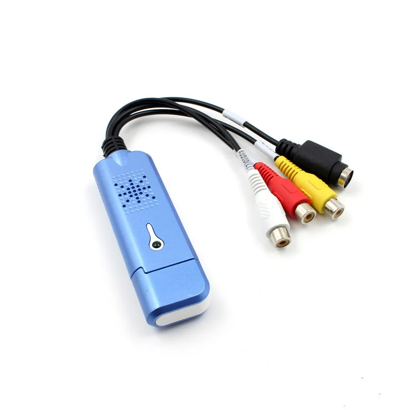 New USB 2.0 Easycap Capture 4 channel video TV DVD VHS Audio adapter card DVR | Электроника