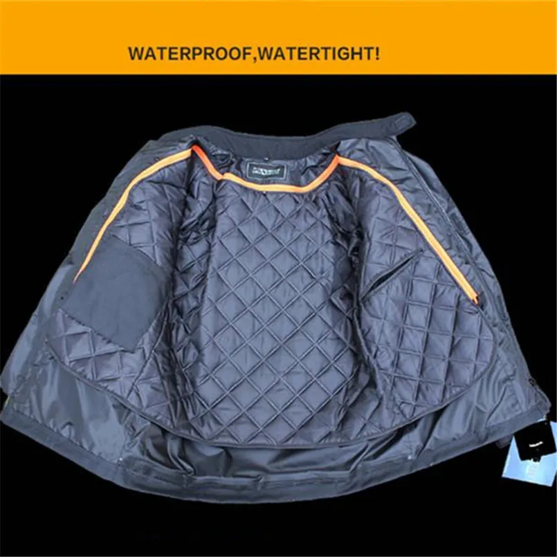 

LYSCHY Summer Winter Detechable Waterproof Motorcycle Jacket Breathable Mesh Jacket Moto Pants Suit Clothing Protective Gear