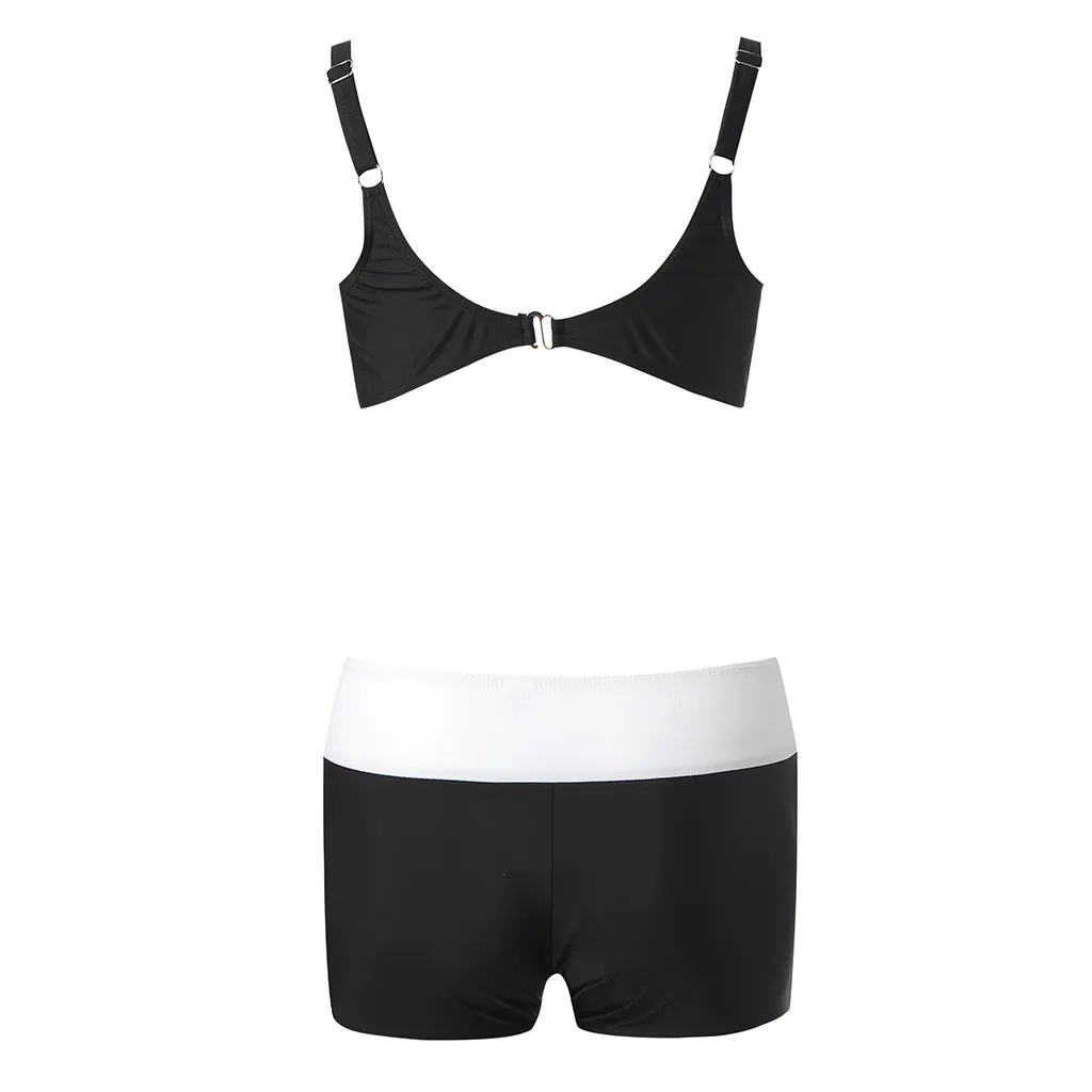 SAGACE 2020 летний раздельный купальник для полных женщин плюс размер принт танкини