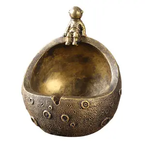 1 шт., пепельница астронавта, хороший, изящный, шикарный, безопасный держатель, Декор, пепельница для сигарет, пепельница, поднос для домашнего украшения, офисный, Настольный