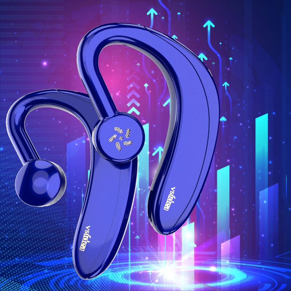 Беспроводные наушники вкладыши с подвеской деловая стереогарнитура без берушей