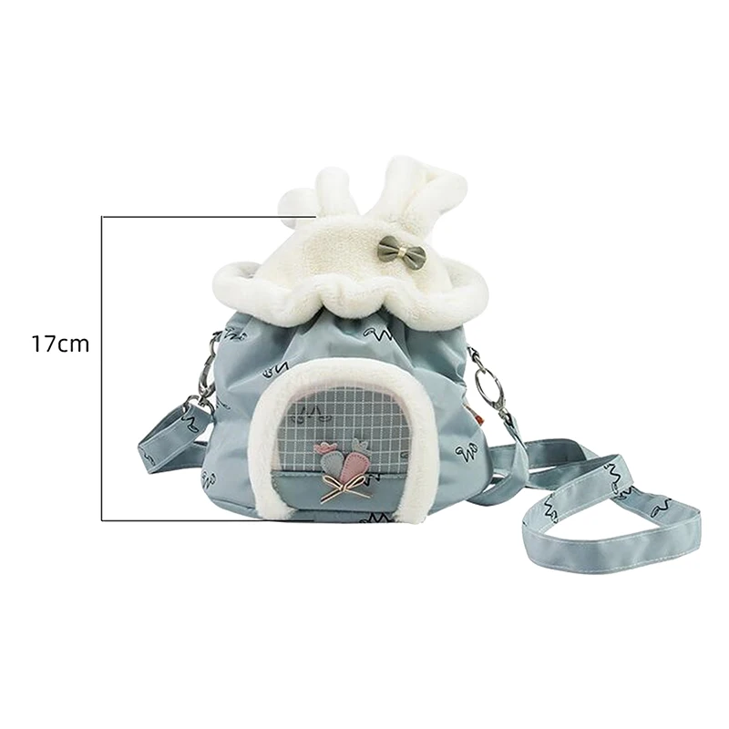 

Pet Bag Small Pet Carrier Bag Portable Hamster Outing Travel Carrier Bag Single Shoulder Children Backpack