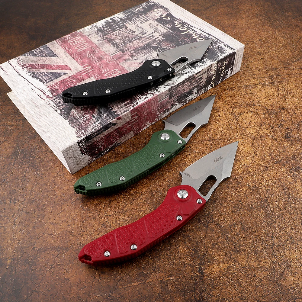 Складной нож GUO с микро технологией DOC (контакт смерти) m390 лезвие для охоты на