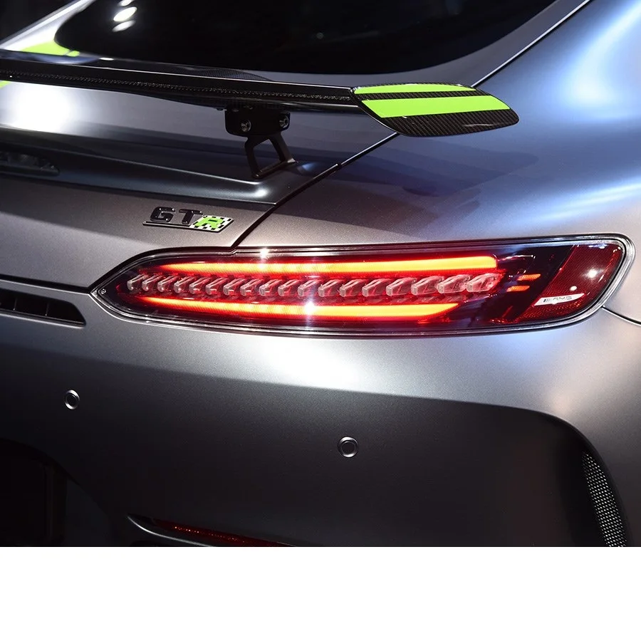 Chrome Black Letters G T C Trunk Emblems Badges Emblem Sticker for Mercedes Benz C190 X290 R190 Coupe Convertible AMG GT GTc GTC