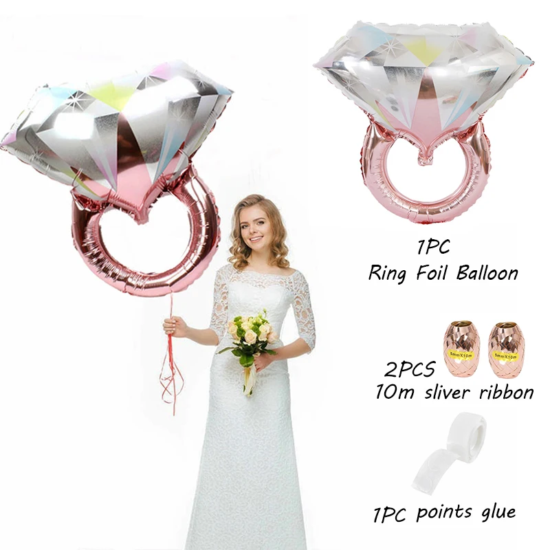 Вечерние украшения для девичника из розового золота свадебные принадлежности