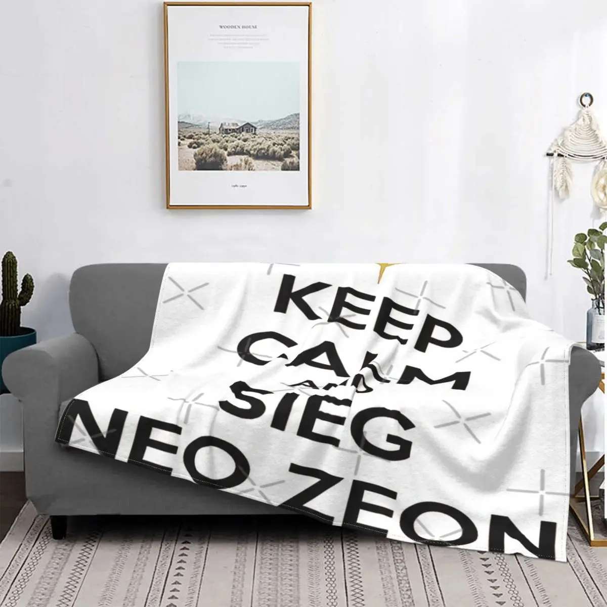 

Neo Zeon 2-colcha a cuadros para cama, manta con capucha para bebé