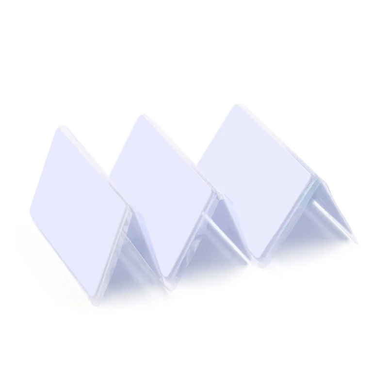ISO14443A 0 8 мм тонкая Пассивная RFID карта 13 56 МГц MF S50 бесконтактная IC смарт NFC метка для