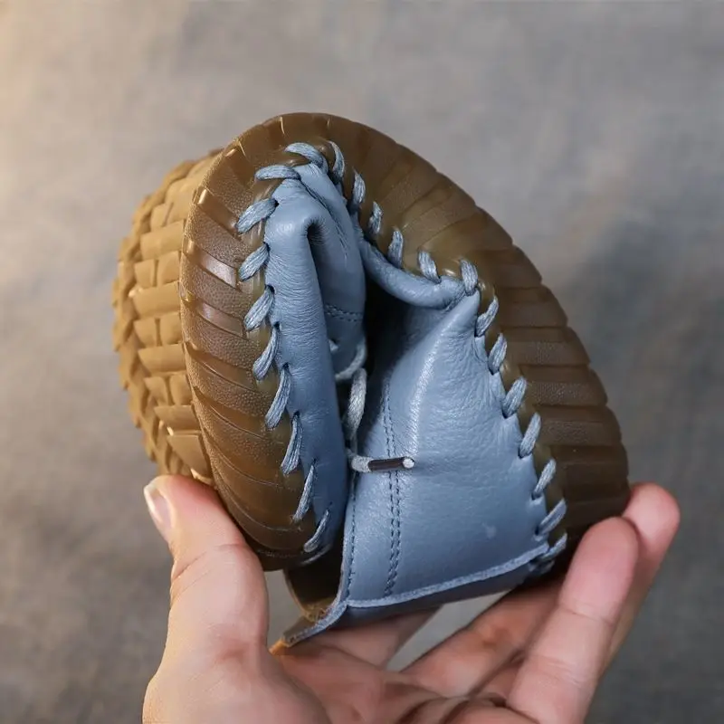 New White Lace Up Flats Women's Shoes Summer Autumn Loafers Woman Perforate Ballet Shoes Ladies Flats Leather Driving Moccasins