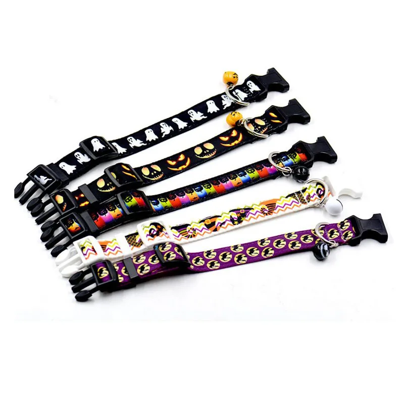 Ошейник для собак на Хэллоуин персонализированные нейлоновые ошейники домашних