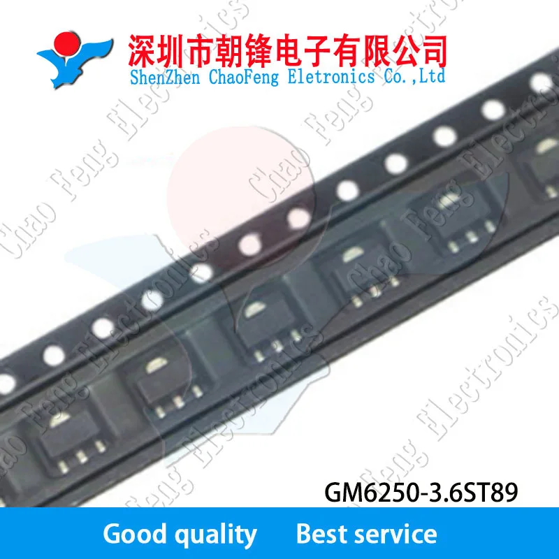 

20 шт./лот GM6250-3.6ST89 GM6250 GM6250-5.0ST89 GM6250-3.0ST89 SOT89