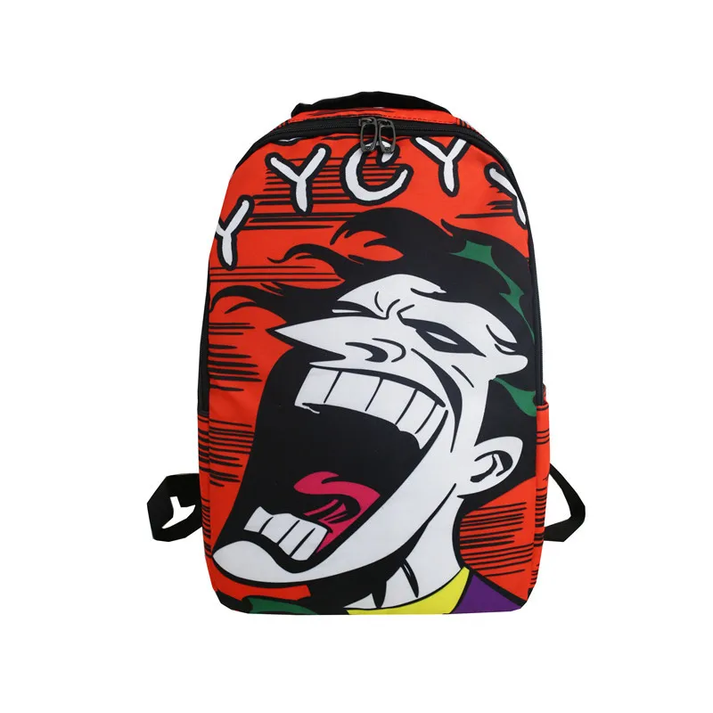 

2021 New school bags for teenage girls boy Fashion cartoon women's backpack mochila feminina