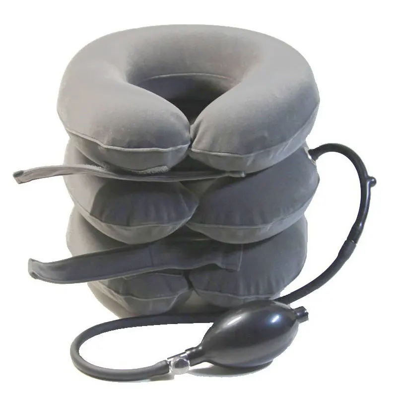 3-слойный массажер для шеи Надувное устройство коррекции растяжения терапии