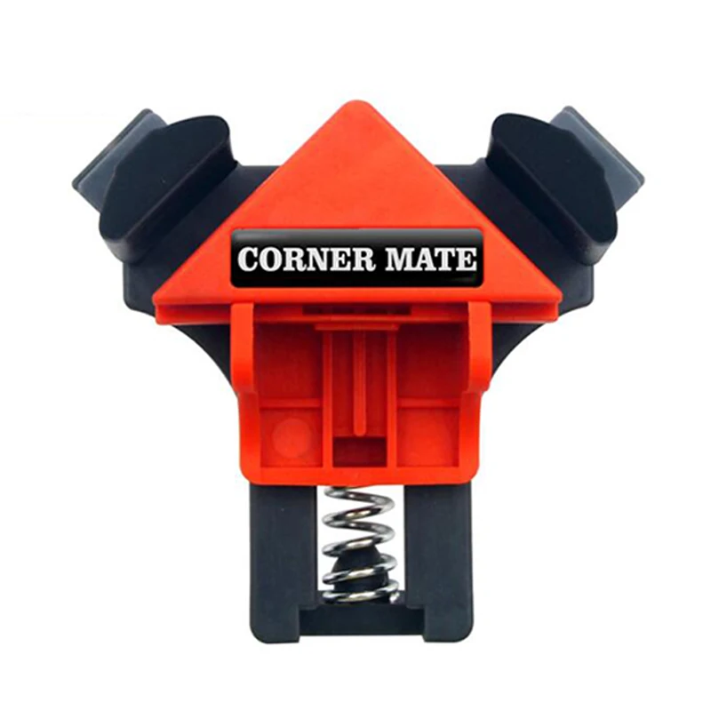 

Woodworking Fast Fixture Clip Woodworking Drilling Locator Hole Locator Corner Retainer for 5-22MM Thickness Wood 4Pcs