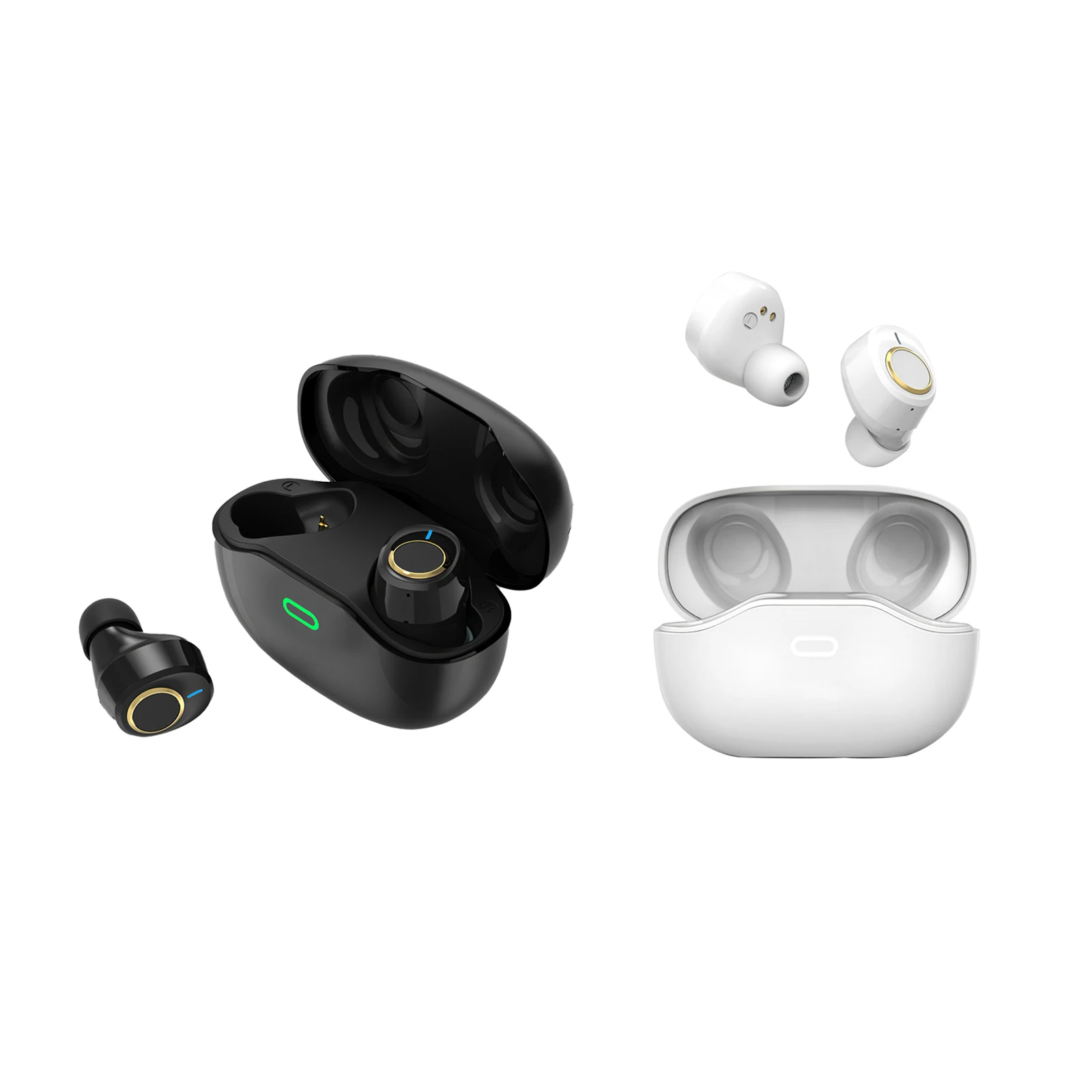 

Wireless Bluetooth Earphone Sport Waterproof Headset HIFI Stereo Sound Touch Control Headphones In-ear Earphone 10m Transmission