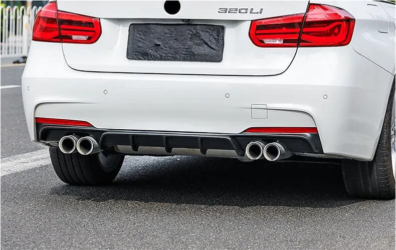 Диффузор для заднего бампера BMW 3 серии F30 F35 2012-2018 высококачественный спойлер из