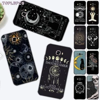 toplbpcs witches moon tarot mystery totem coque phone case for samsung j6 j7 j2 j5 prime j4 j7 j8 2016 2017 2018 duo core neo