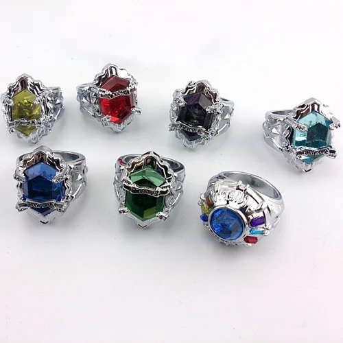 Кольцо для косплея 7 шт./компл. семья аниме хитман реборн вонгола вариа