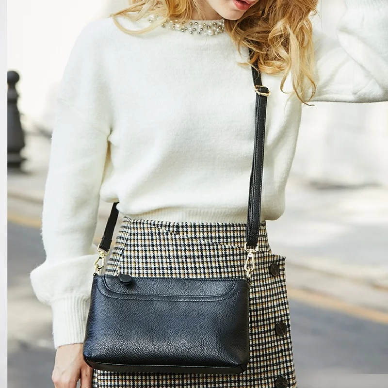 Женская кожаная сумка на плечо ZOOLER Роскошный дизайнерский кошелек для женщин