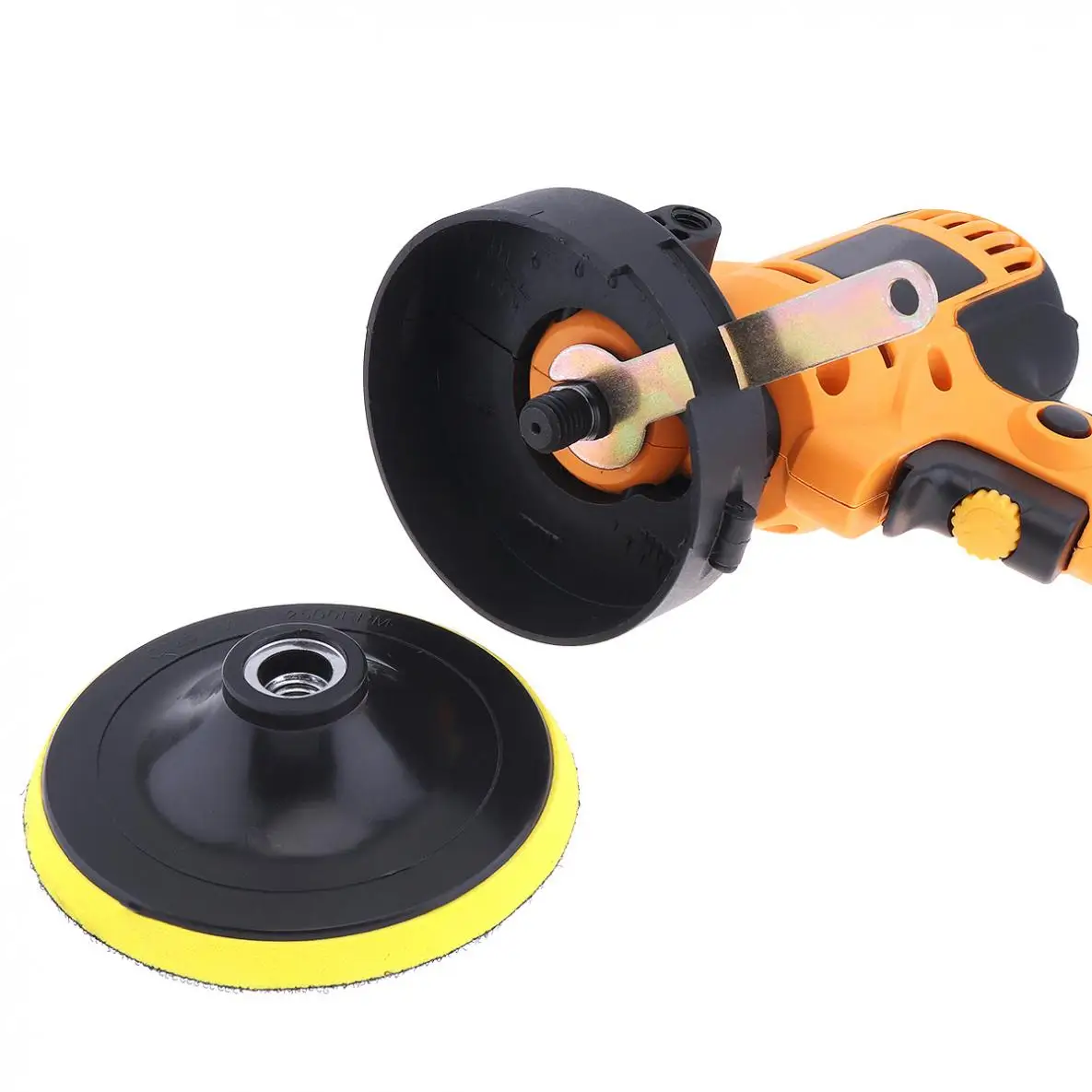 

220V 700W Electric Polisher Waxing Machine Floor Scratch Repair Sealing Glaze Machine with Self-adhesive Sanding Disc