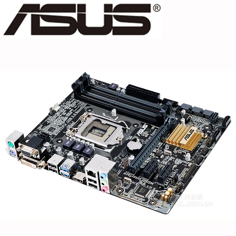 LGA 1150 ASUS B85M-G PLUS материнская плата Micro ATX B85M G системная DDR3 для Intel B85 32GB настольная SATA