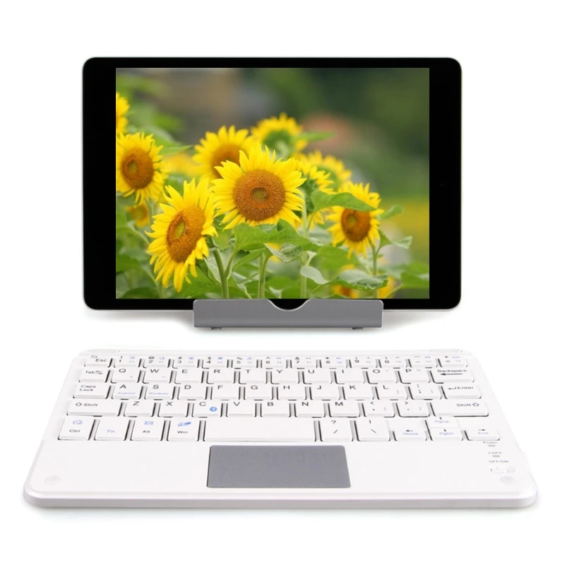 Универсальная тонкая портативная беспроводная клавиатура Bluetooth-Совместимость 3 0