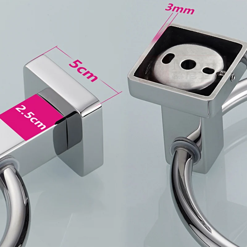 Полка для полотенец из нержавеющей стали настенный держатель ванной комнаты