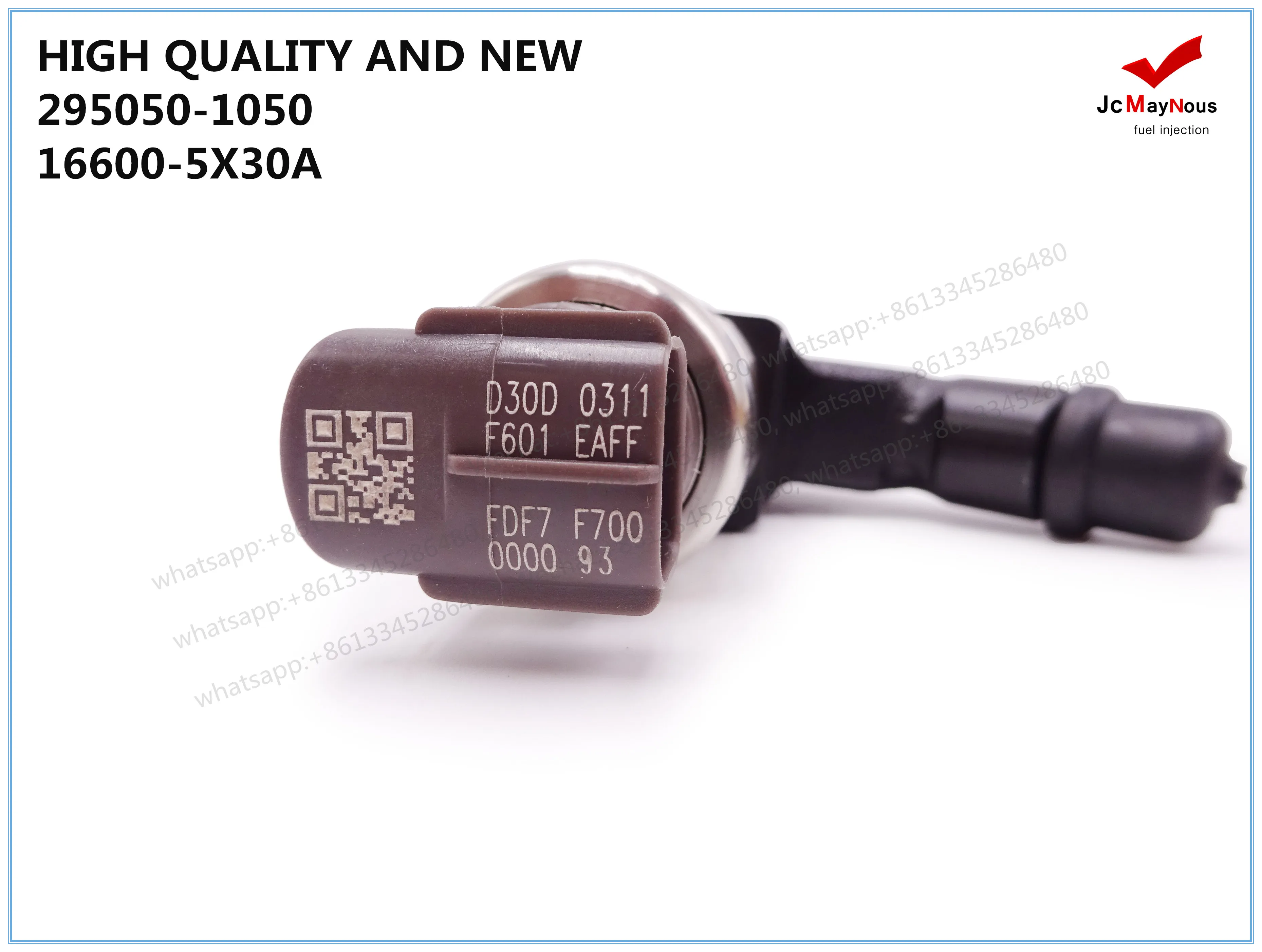 Высококачественный и новый дизельный топливный инжектор COMMON RAIL 295050-1050 16600-5X30A |