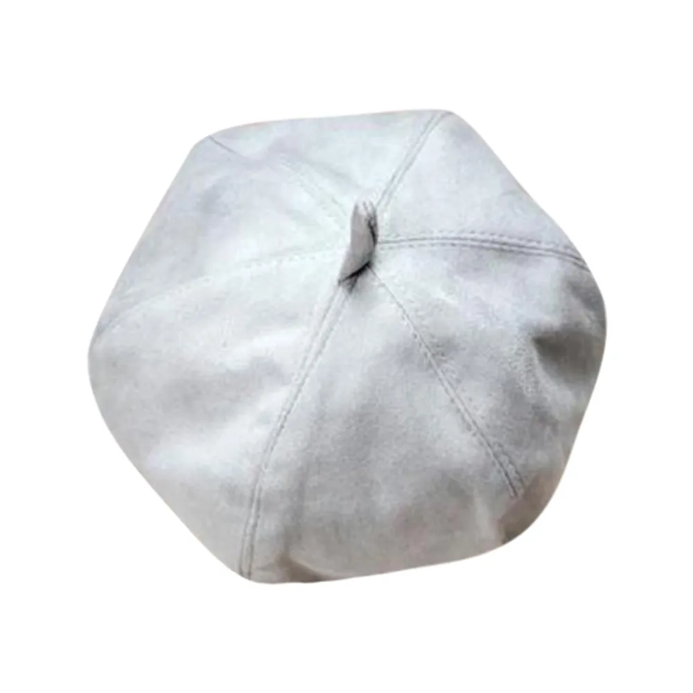 Модный Элегантный женский берет шапочка в классическом стиле шерстяной фетровый