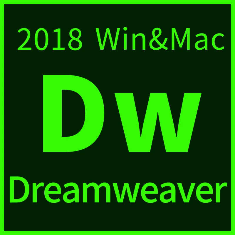 

Dreamweaver CC 2018 in Win or Mac Full Version Installation Package Used Free Forever