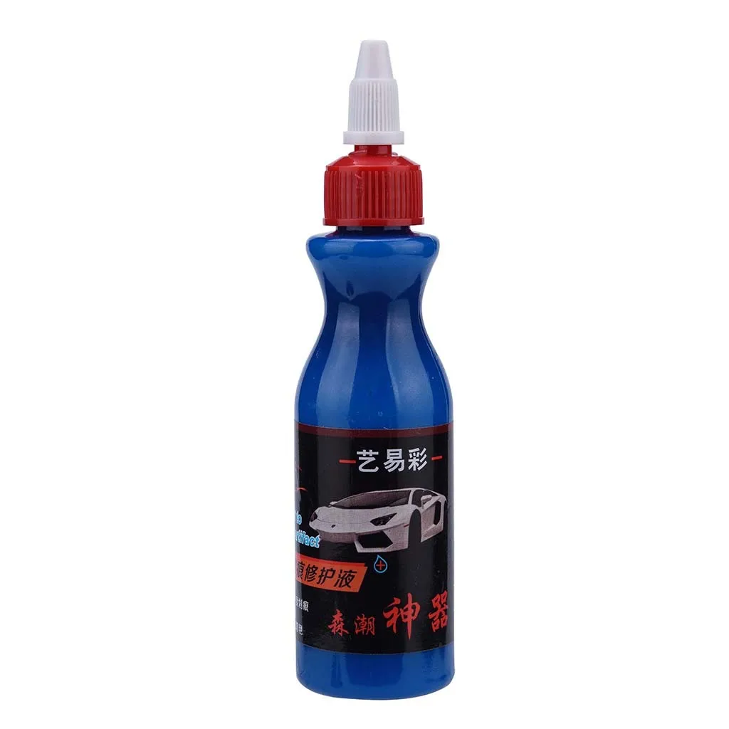 100ml CARPRIE для обслуживания краски автомобиля, воск для ремонта царапин, средство для ухода, шлифовальная Полировочная жидкость, 100 мл, жидкость для ремонта царапин и полотенце - Цвет: 100ml