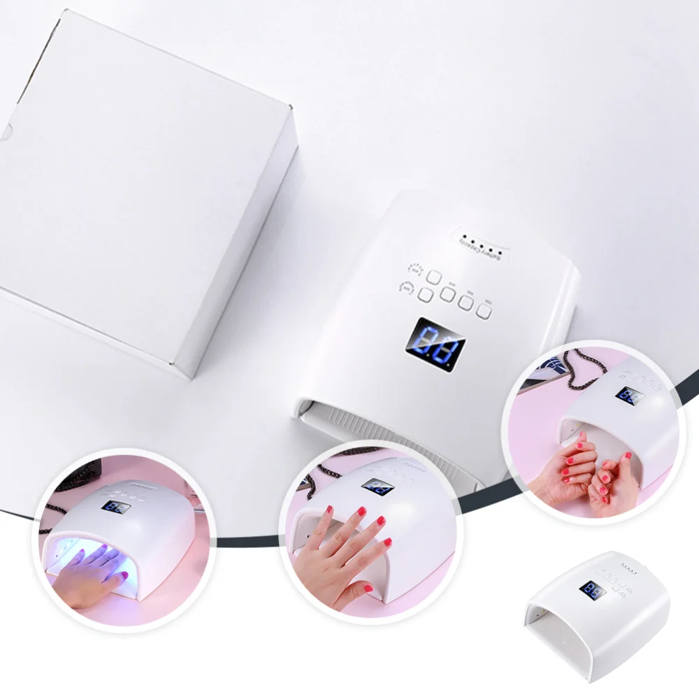 

1 set of LED Professional Nail Drying Lamp Nail Dryer Nail Art Tool (US Plug)