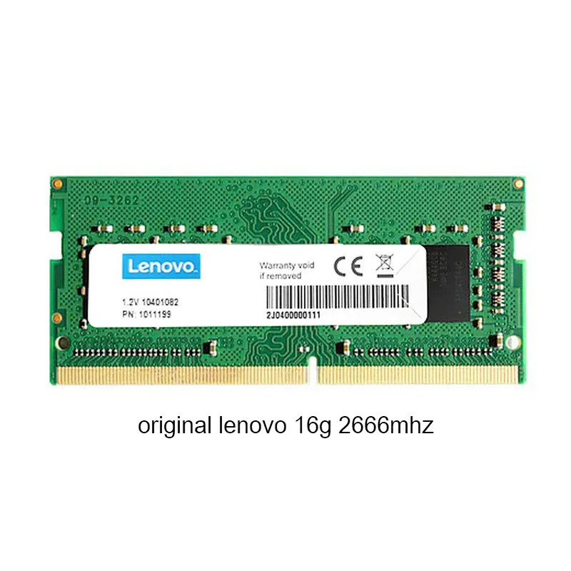 Оригинальная lenovo DDR4 16G карта памяти для ноутбука 2666 Memoria барабанная палочка для ноутбука nb