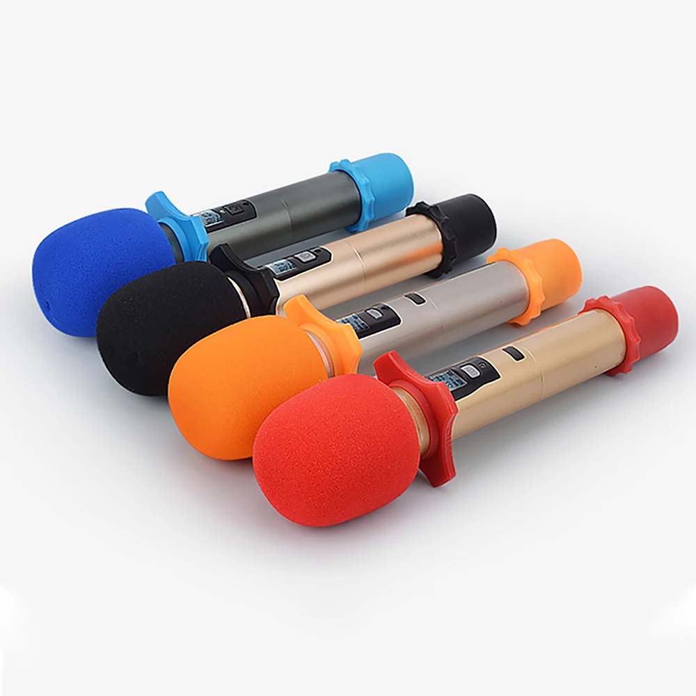 2 шт. утолщенные пенка для микрофона чехол Профессиональная студия ветровое