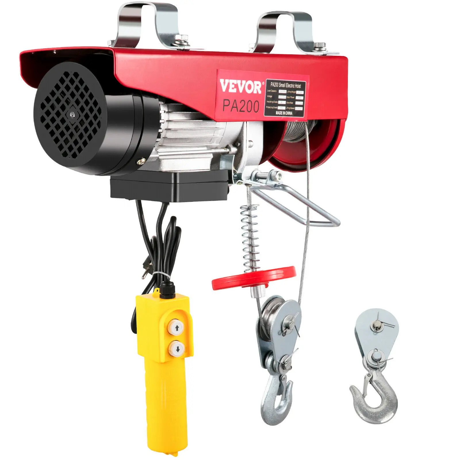 

Electric Hoist Winch Cable Lifting Engine Crane Remote Control Wire Hoist for Boat Car Scaffolding Garage Warehouse Lift
