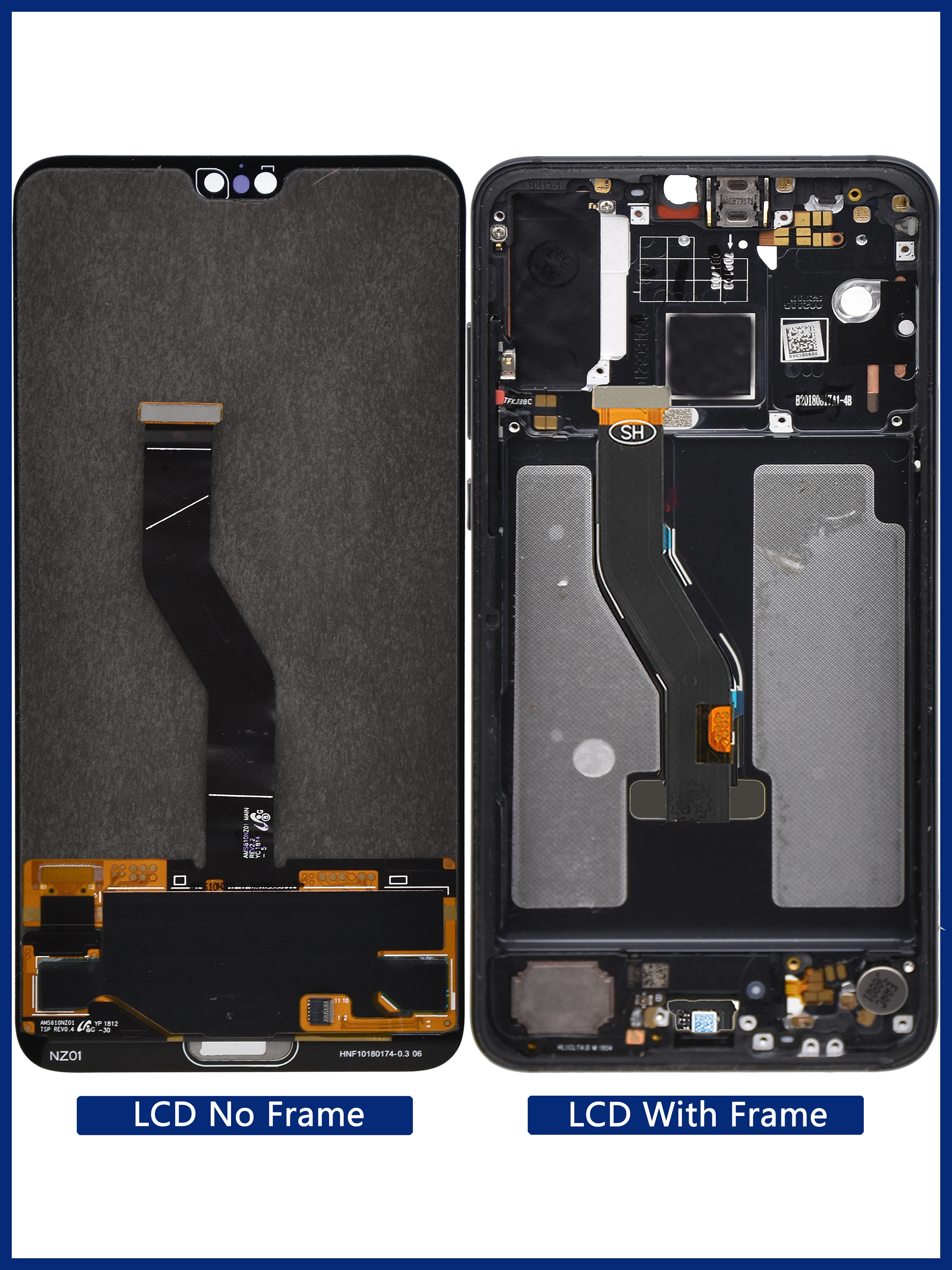 Pantalla LCD AMOLED Original de 6,1 pulgadas para Huawei P20Pro, montaje de digitalizador con pantalla t&aacute;ctil, repuesto para Huawei P20Pro CLT-L09 -L29 -AL01-3