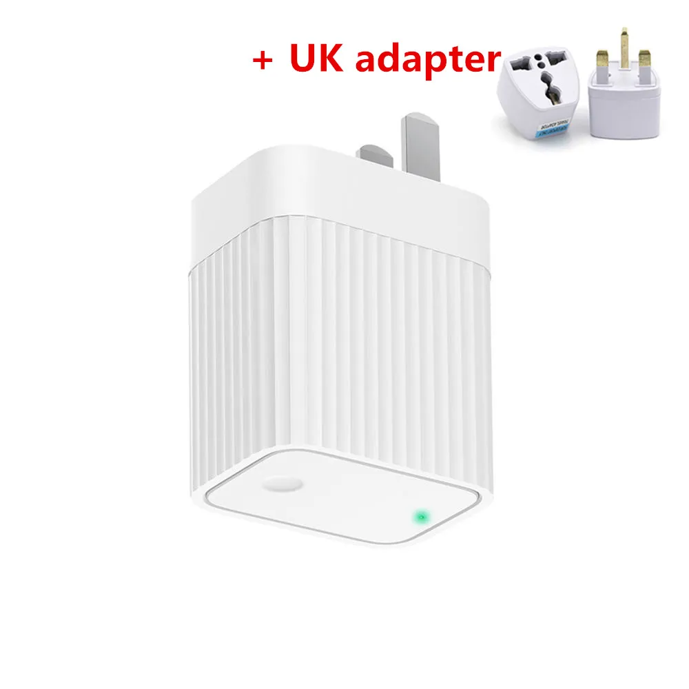add UK adapter Xiaomi Smart Cleargrass Bluetooth/wifi-шлюз концентратор Работает с Mijia Bluetooth устройство «умный дом» - Цвет: add UK adapter
