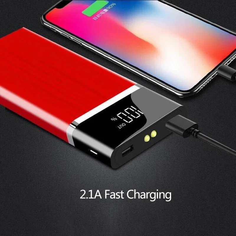 16000mAh power Bank светодиодный дисплей двойной светодиодный внешний аккумулятор для iPhone XS MAX samsung Xiaomi huawei LG power bank