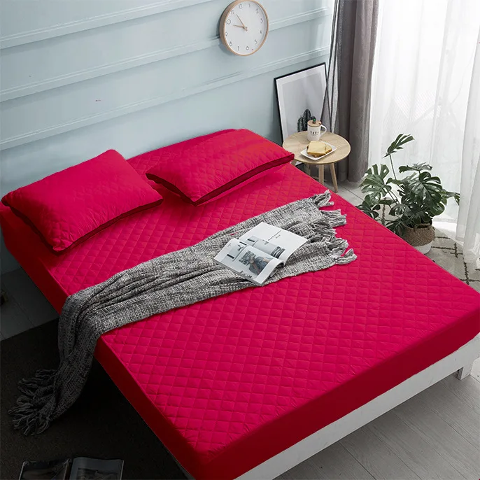 Новый толстый стеганый матрас нескользящий защитный для кровати