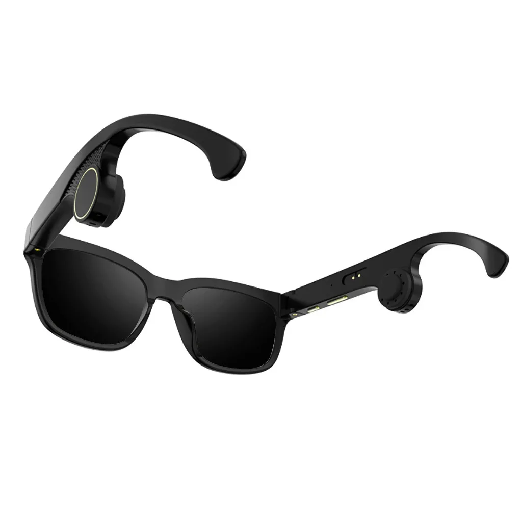 Мужские и женские умные очки BT 5 0 Квадратные Солнцезащитные Blueteeth с костной