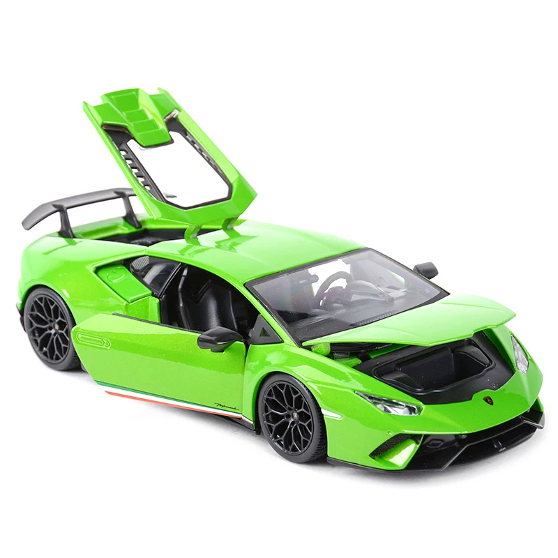 Maisto 1:18 ураган Performmante LP610 4 зеленый спортивный автомобиль статическое