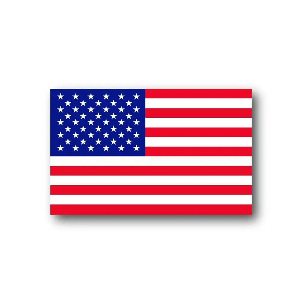 

1x 2 In 250 Count American Flag Self Adhesive Sticker Roll