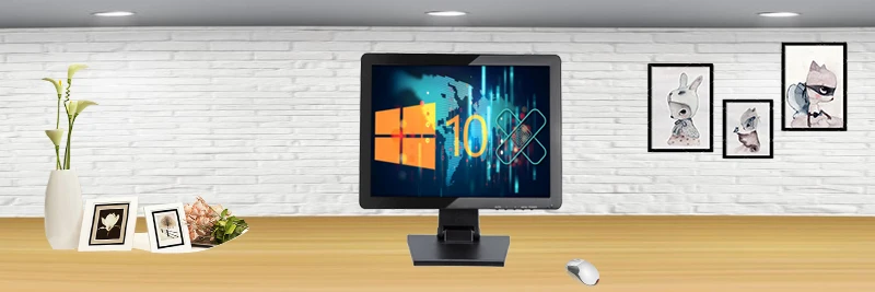 H15 pos монитор 15 дюймов 1024*768 настольный ЖК-монитор с AV/BNC/VGA/HDMI/USB интерфейсом