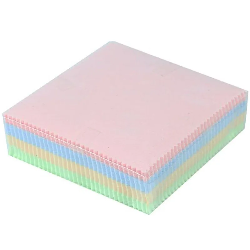 10 шт. очки салфеткой 4 цвета Ткань для протирки линз салфетки объектива 13*13 см