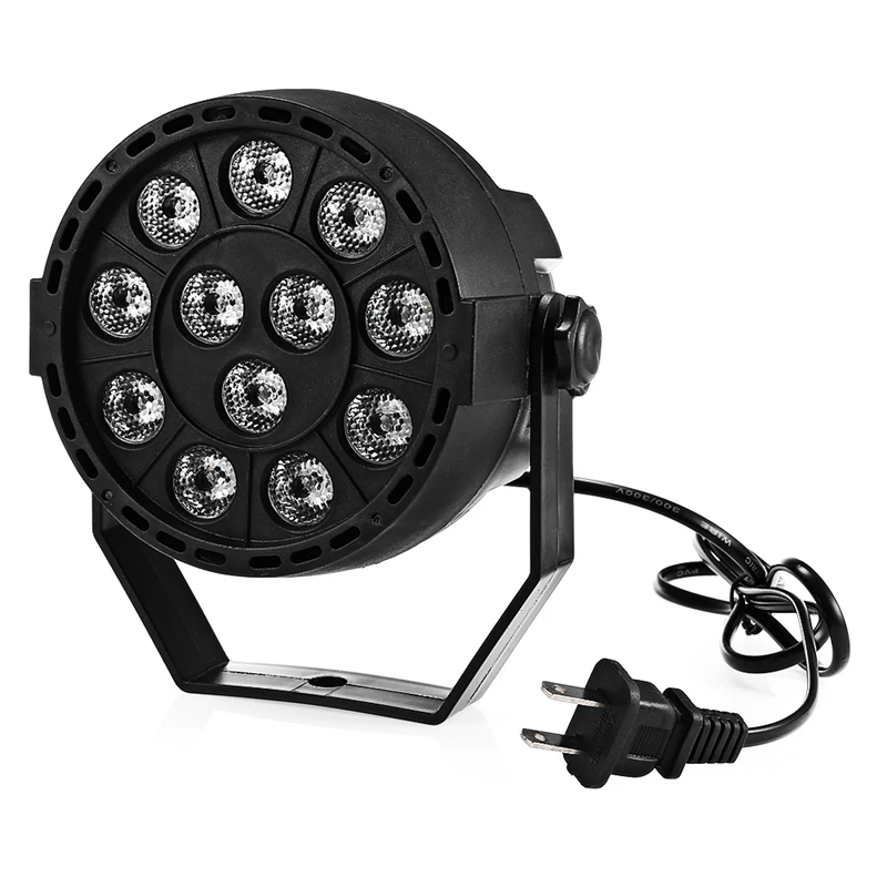 Par Светильник 12 светодиодный RGB 3в1 18 Вт сценический светильник ing effect DMX 512 клубный